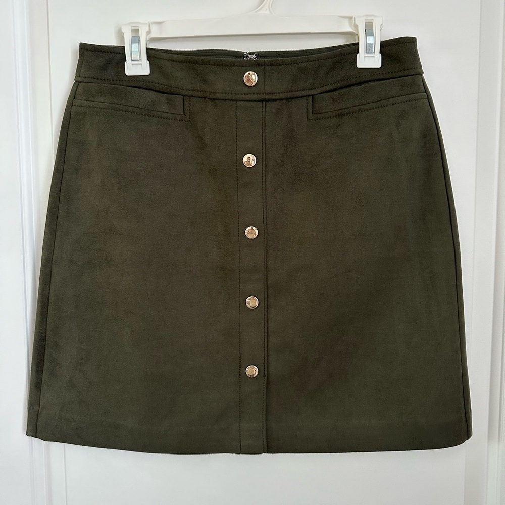 Forrest green skirt